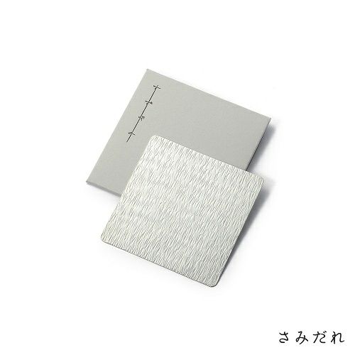 【シマタニ昇龍工房(しまたにしょうりゅうこうぼう) syouryu】 錫紙(すずがみ) 11cm×11cm/富山県 リアルジャパンストア