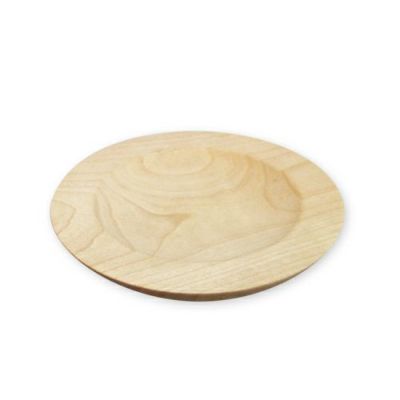 【甲斐のぶお工房（かいのぶおこうぼう）】国産木使用食器 木製のプレート/お皿/14.2cm/大分県