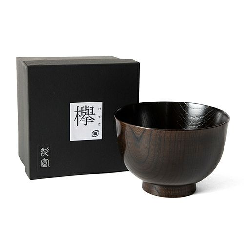我戸幹男商店（がとみきおしょうてん）】紅欅・古代欅 大椀/石川