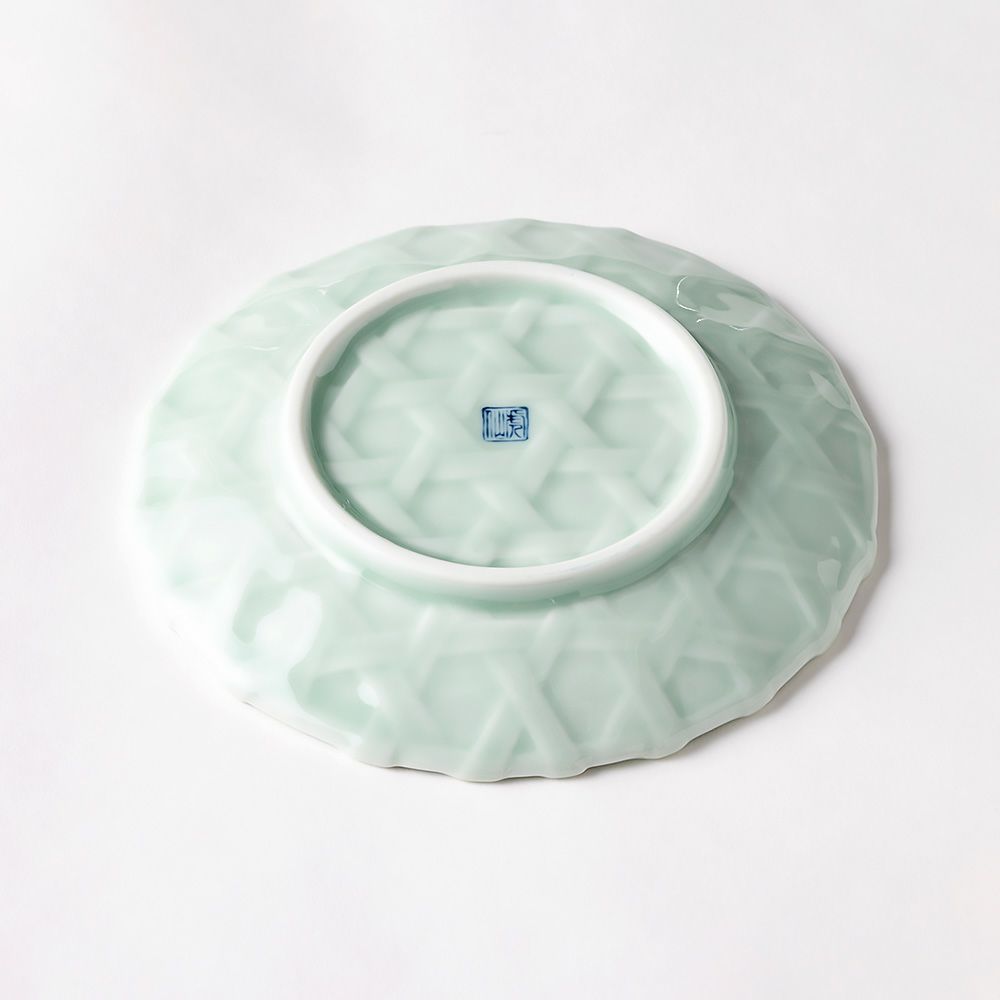 虎仙窯（こせんがま）】籠目5寸皿 / 佐賀県 | ロカルコストア