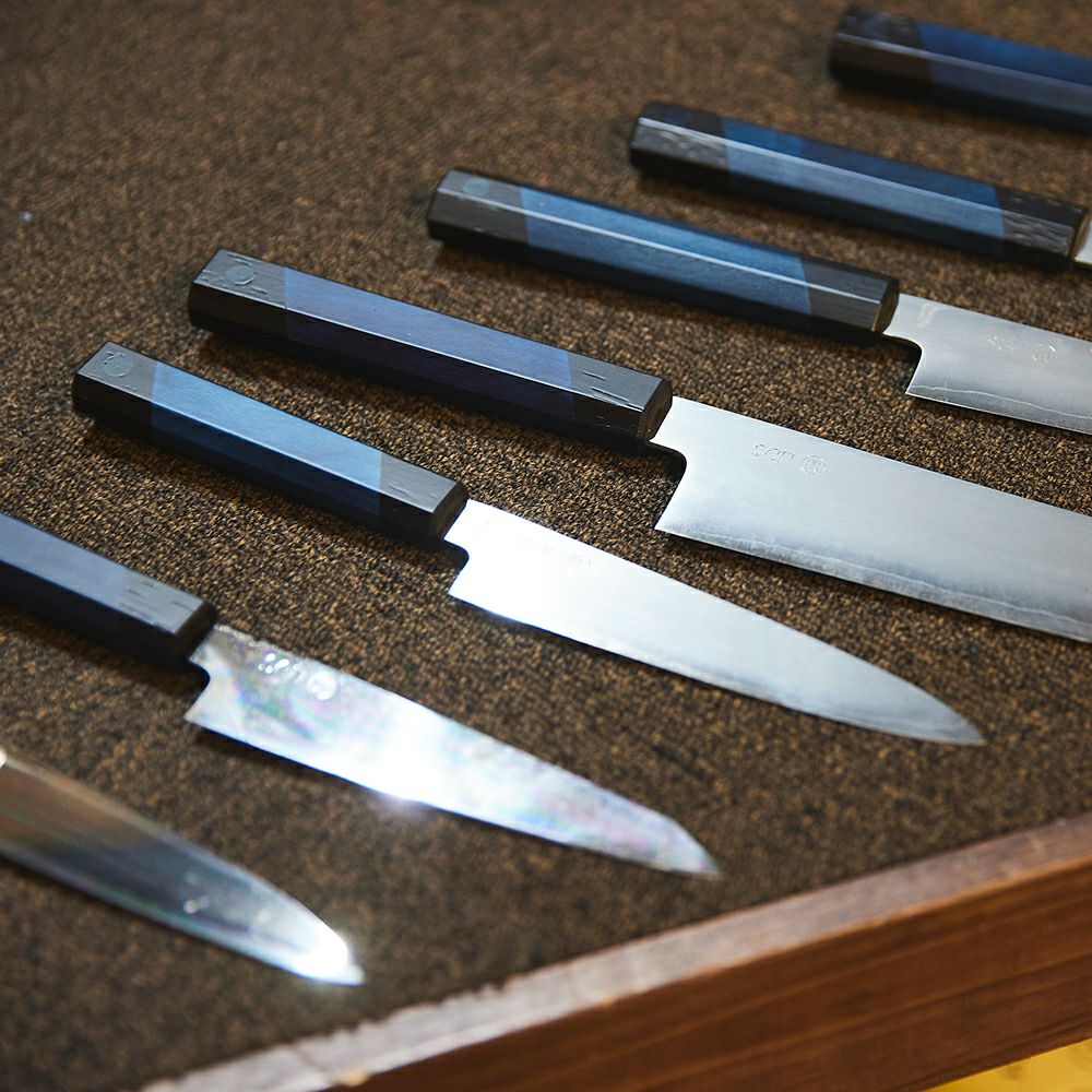 sen 閃】和ペティナイフ 150mm 黒打 | ロカルコストア 